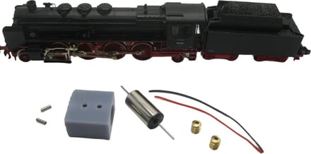 micromotor NF039G ombouwset voor Fleischmann BR 39, K.P.E.V. P 10