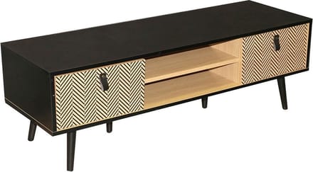 Urban Living - 2-deurs chevron TV-meubel - Chelsea