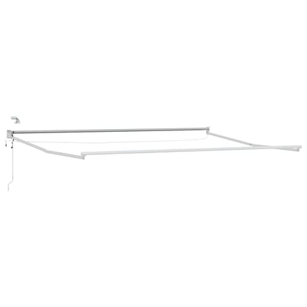 vidaXL - Elektrisch - Uitschuifbare - Zonneluifel - Crème - 4,5 - × - 3 - m