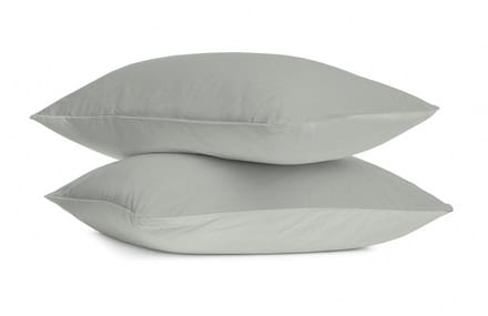 Byrklund Kussensloop Wash & Rest - 2x 60x70 - Groen - 100% Polyester