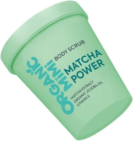 Natuurlijke Groene Matcha & Jojoba Body scrub - vitamine E - zout en suiker 200 ml