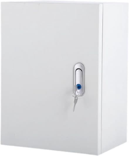 Verdeeldoos Buiten - Kabelbox Installatie - Elektrische Aansluitingen - Grote Capaciteit - Klein 25x30x14cm - Grijs