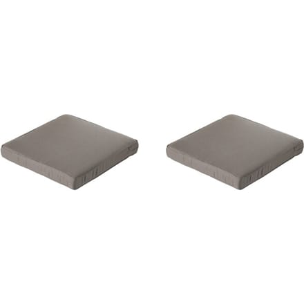 Madison - Lounge Profi-Line Zitkussen Rib liver - Ca. 73x73 cm - Set van 2