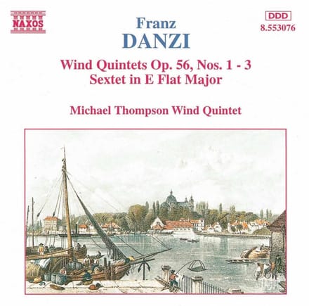Michael Thompson Wind Quintet - Danzi: Wind Quintets 1: Op. 56 4-6 (CD)
