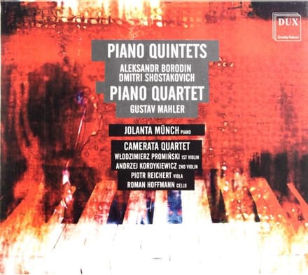 Piano Quintets - Borodin / Shostakovich / Mahler [CD]