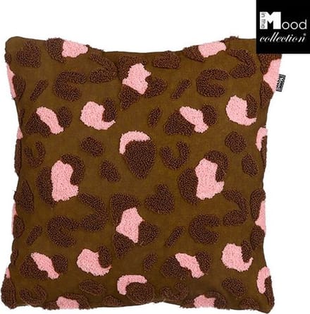 In The Mood Collection Megsi Sierkussen - L45 x B45 cm - Bruin