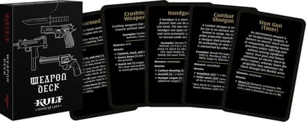 KULT: Divinity Lost - Weapon Deck - Roleplaying Game - Engelstalig - Helmgast