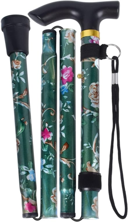 MKSS® Wandelstok Opvouwbaar - Wandelstokken Dames en Heren -Groen