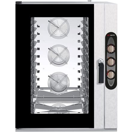 GGM Gastro Elektrisch-Combisteamer - Handmatig - 12x GN 1/1 zilver