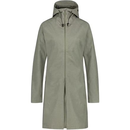 Vrouwelijke waterdichte parka met capuchon Agu Urban