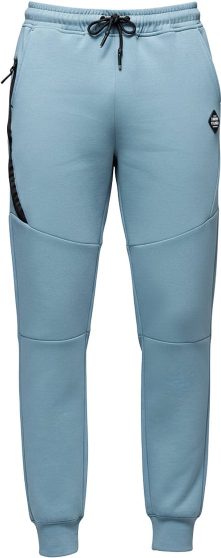 OMBRE Broek - Regular Fit - Katoen - Effen Lichtblauw XL