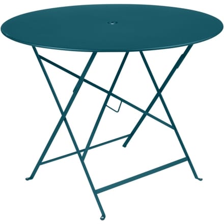 Fermob BISTRO klaptafel rond - 21 acapulcoblauw - Ø 96 cm