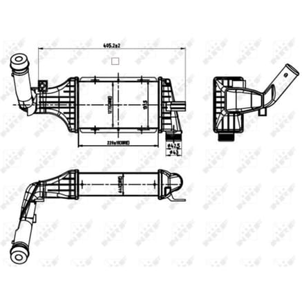 Intercooler NRF 30428