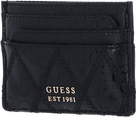GUESS Kaarthouder Adi SLG Card Holder Black Zwart