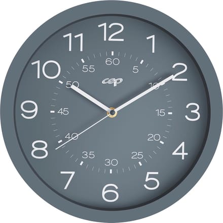 Wandklok CEP Mineral 30cm grijs