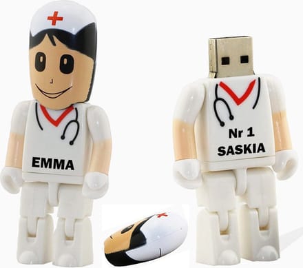 128GB 3.0 Verpleegster usb stick met naam