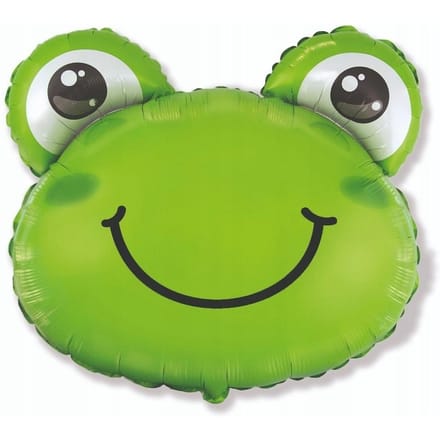 Ballon Métallisé 24 Pouces Fx - Grenouille (Verte)