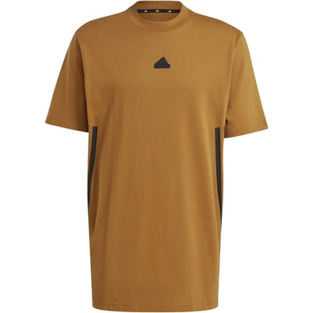 Adidas Fi 3s T-shirt Met Korte Mouwen Bruin S / Regular Man
