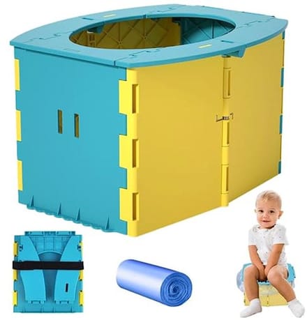 Opvouwbare reispot voor kinderen - Draagbare toiletbril voor zindelijkheidstraining