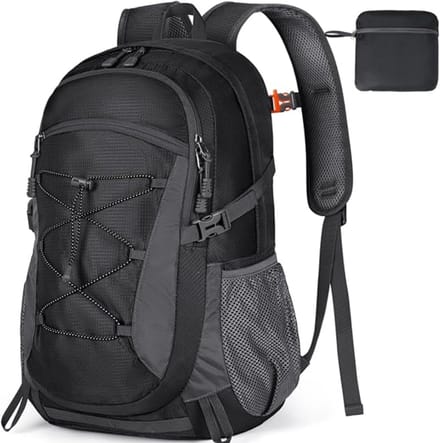 DYNA® Trekrugzak - Wandelrugzak - Backpack Dames - Zwart - 53cm x 34cm x 53cm