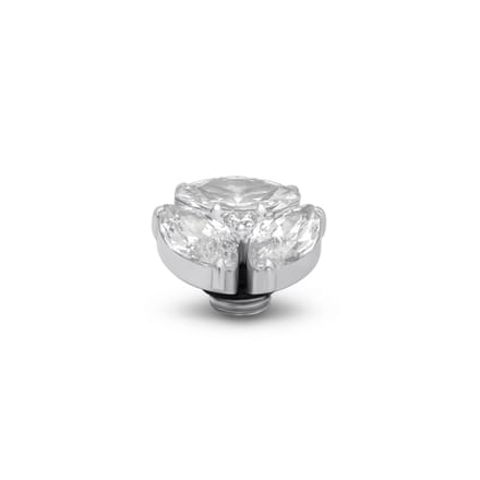 Melano Vivid Radiance Steentje Crystal | Zilver