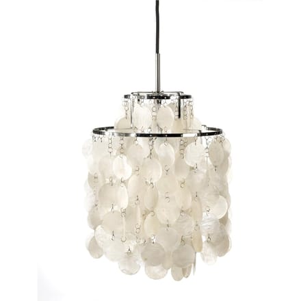 Verpan - Fun DM Hanglamp klein - 2 ringen smal - wit