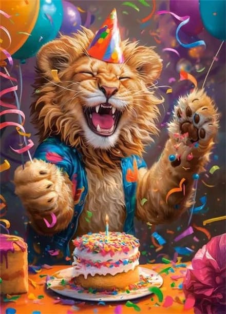 CASTORLAND 60 el. Happy Birthday! [PUZZLE]