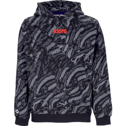 Heren Deco-hoodie zwart