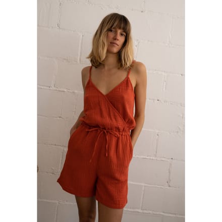 TWOTHIRDS Rabida - Chilli Größe: L | Playsuits Outlet | Damen