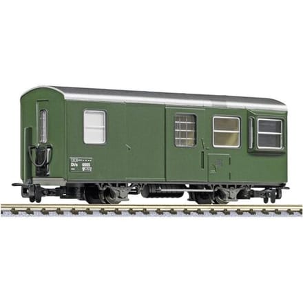 Liliput L344433 H0e 2-assige Dienstauto di/s, 6505 van de boscrolbaan Dienstauto di/s, 6505