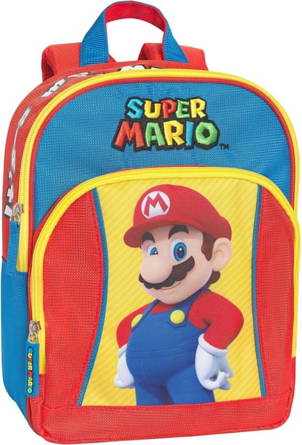 Super Mario Peuterrugzak, Wahoo - 30 x 23 x 10 cm - Polyester