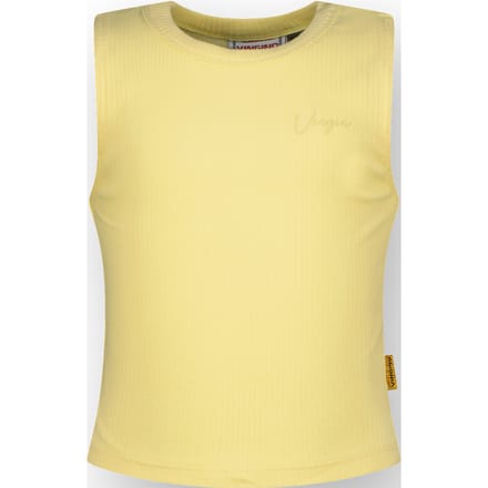 Vingino Girls Basic-crop Rib Top Top Summer Yellow Taglia: 16 | Outlet | kids | Giallo