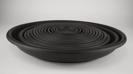 Waterschotels / Onderschalen - Pak á 10 Schotel Domus 30 Cm Zwart