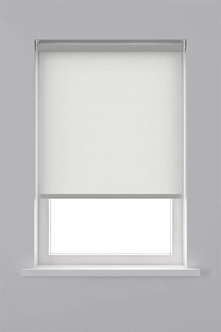 Decosol rolgordijn lichtdoorlatend - 210x190 cm - ribbel wit