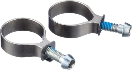 Unisex Volwassen Versnellingsschakelaar Set - Klemset en Hendel Clips - Zilver - One Size
