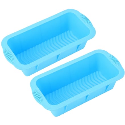2PCS Grands Moules à Blocs de Glace Réutilisables en Silicone Bac à Glace Congélateur Récipient à Glace pour Bain de Glace blue