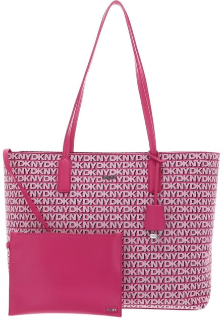 DKNY schoudertas shopper Saige Tote Bag Hot Pink roze