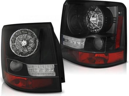 Achterlichten LAND ROVER RANGE ROVER SPORT 05-09 ZWART LED