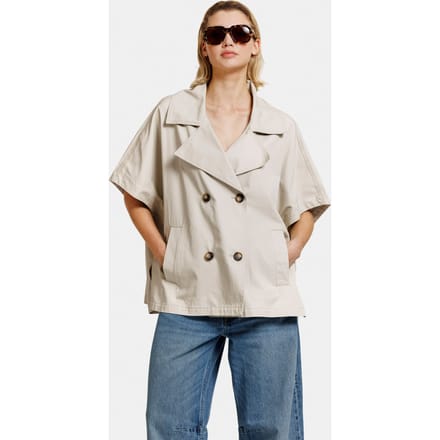 ALTER EGO Elin Jacket Ecru Größe: XS | Leichte Jacken Outlet | Damen | Braun
