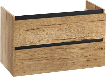 Saqu Gaia wastafelonderkast 100x45x60cm eiken marcato — greeploos