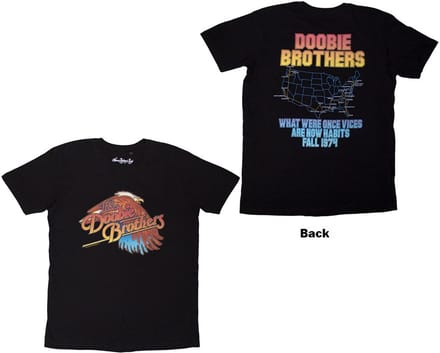 The Doobie Brothers - Eagle Heren T-shirt - S - Zwart