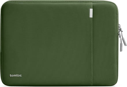 Tomtoc Defender A13 Laptophoes - Sleeve - Groen (15 Inch)