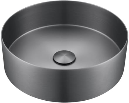 Saniclass ONE Waskom - 36x36x11cm - RVS - Gunmetal