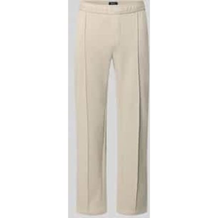 straight fit broek met katoen-aandeel