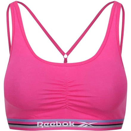 Reebok Jackie-sportbeha voor dames (Roze)
