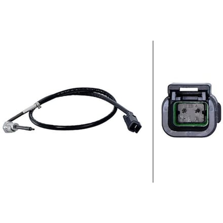 Sensor, uitlaatgastemperatuur HELLA 6PT 358 181-881