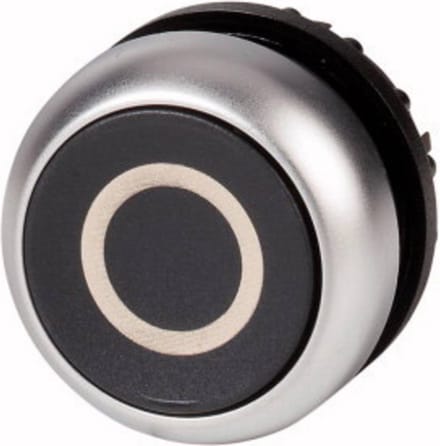 Eaton M22-DR-S-X0 Druktoets Zwart 1 stuk(s)