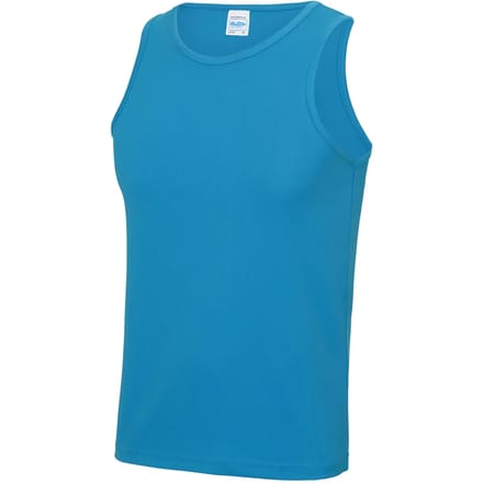 Heren tanktop 'Cool Vest' Sapphire Blue - M