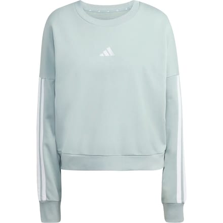 Adidas Essentials 3 Stripes French Terry Sweatshirt Grijs 2XL Vrouw