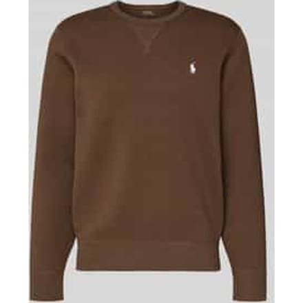 Sweatshirt met labelstitching